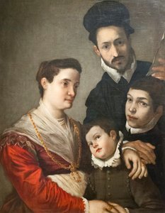 De familie Tacconi door Ludovico Carracci