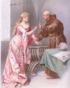 Broeder: Houd dochter, ik zie een soort hoop, illustratie uit Romeo en Julia