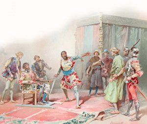 Illustratie voor Shakespeare
