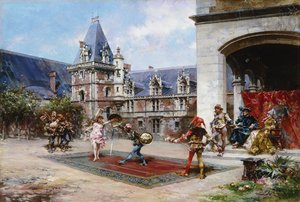 Het komische duel door Ludovico Marchetti
