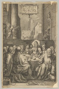 Het Laatste Avondmaal, uit De Passie van Christus, ca. 1623