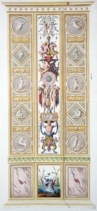 Paneel van de Raphael Loggia in het Vaticaan, uit 