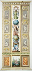 Paneel van de Raphael Loggia in het Vaticaan, uit 