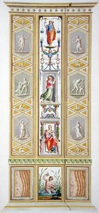 Paneel van de Raphael Loggia in het Vaticaan, uit 