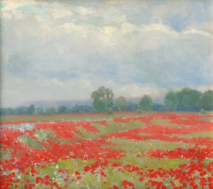 Landschap, ca.1900 door Ludovit Cordak