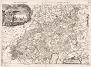 De Fellinsche Kreis; Le Cercle de Felllin door Ludvig August; Hartknoch Mellin