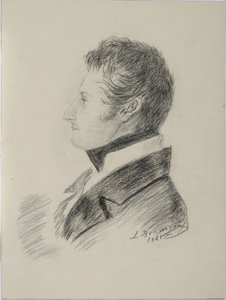 Portret van graaf Matvey Yuryevich Vilyegorsky 1794-1866, 1821