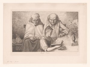 Pinkstermorgen door Ludwig Emil Grimm