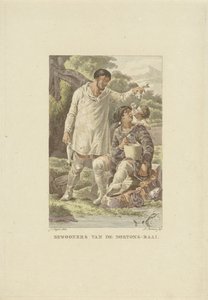 Bewoners van de Baai van Norton door Ludwig Gottlieb Portman
