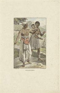 Bewoners van de Loango-Angola kust door Ludwig Gottlieb Portman
