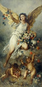 Flora met putti-vrede
