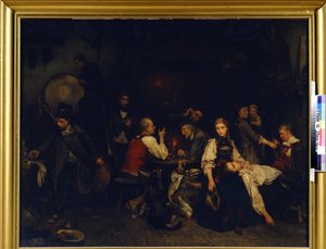 De ochtend na het feest door Ludwig Knaus