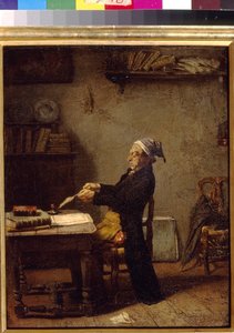 Wetenschapper aan het werk door Knaus, Ludwig door Ludwig Knaus
