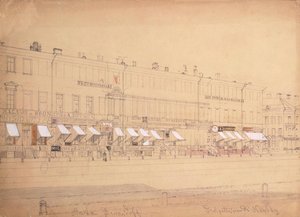 Het Demidov Hotel aan de Nevsky Prospekt in St. Petersburg