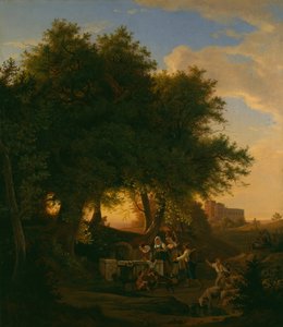 De Fontein bij Grottaferrata