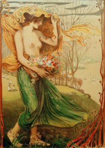 Flora (verlovingsportret)