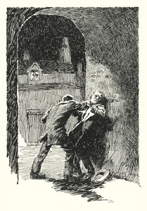 Illustratie voor The Picture of Dorian Gray door Oscar Wilde door Lui Trugo