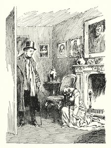 Illustratie voor The Picture of Dorian Gray door Oscar Wilde door Lui Trugo