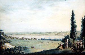 Ver Uitzicht op de Stad Cospoli door Luigi (after) Mayer