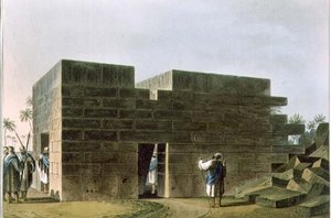 Tempel van Jupiter Ammon in Libië, plaat 70 uit 