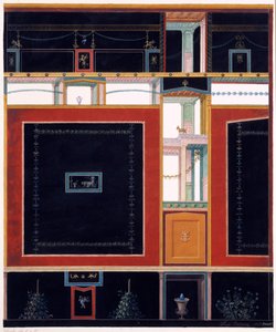 Muurdecoraties uit het Huis van Aulus Vettius, Pompeii, ca. 36-39 AD, 1897