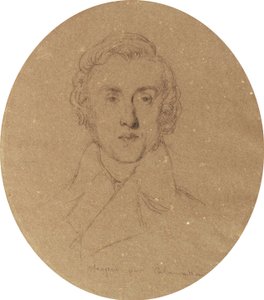 Portret van Fryderyk Chopin door Luigi Calamatta