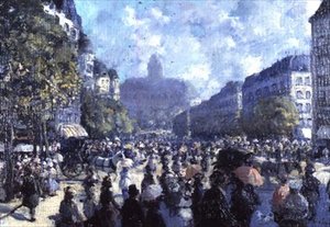Een Continentale Straatscène