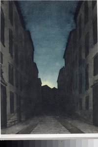 Een wegperspectief door Luigi Garibbo