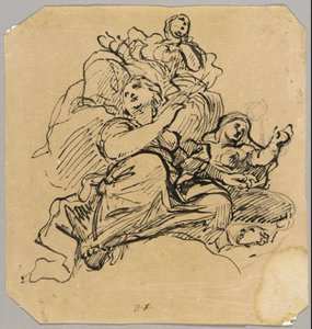 Tekening door Luigi Garzi