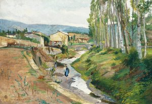 De Riccio boerderijen in Florence door Luigi Levi