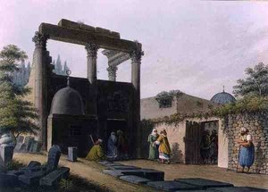 Moskee in Latachia, Plaat 1, in Syrië, uit 