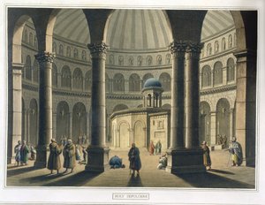 Het Heilige Graf, uitgegeven door William Watts, 1806 door Luigi Mayer