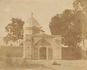 Graf van de Khan van Khiva in Teheran, 1859 door Luigi Pesce