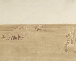 Veduta generale di Persepolis presa dalla Montagna, 1858