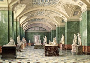 De eerste kamer van moderne beeldhouwkunst, New Hermitage, 1856