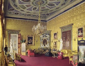De Lyonzaal in het Catharinapaleis in Tsarskoye Selo, 1859