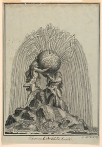 Fontein met Atlas en Hercules