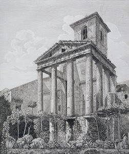 Tempel van Hercules bij Cora, uit 