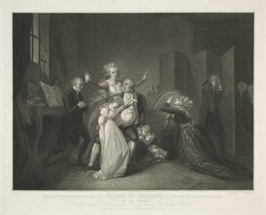 Laatste samenzijn van Lodewijk XVI en zijn familie