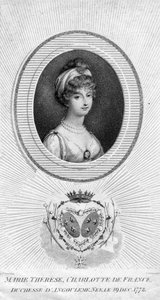 Marie-Therese-Charlotte de Bourbon, hertogin van Angoulême en dauphine van Frankrijk, 1805