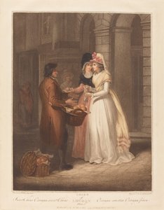 Zoete Chinese sinaasappels door Luigi Schiavonetti after Francis Wheatley