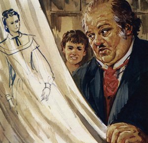 Renoir ontwikkelde een verbazingwekkend vermogen om te tekenen (kleurenlitho)