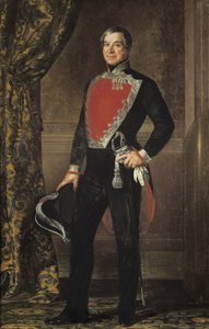 Portret van Don Francisco Ignacio de Montserrat door Luis Lopez Piquer