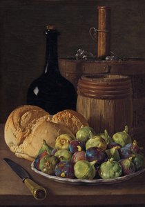 Stilleven met Vijgen en Brood, ca. 1770