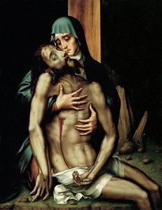 Pietà door Luis Morales de