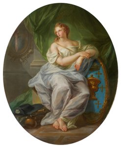 Allegorie van Galicië - Luis Paret Alcázar (1789) door Luis Paret y Alcazar