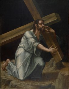 Christus draagt het kruis