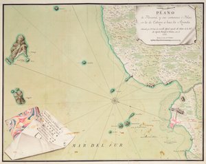 Kaart van Panama