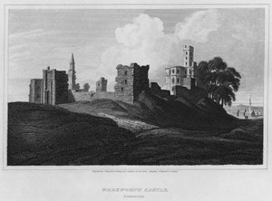 Kasteel Warkworth, Northumberland
