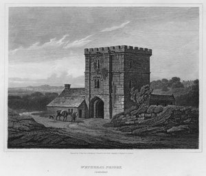 Wetheral Priory, Cumberland (gravure)